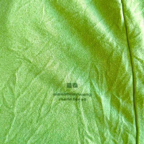 UniQlo x Alexander Wang AIRism Longsleeve Shirt, Neon, Large - Picture 4 of 4